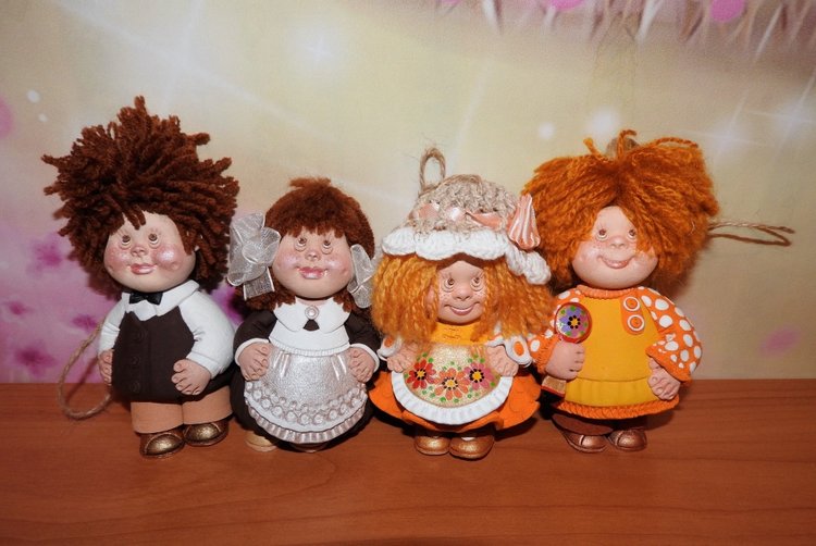 Куклы-колокольчики — Домашние коллекции кукол: фото собраний
