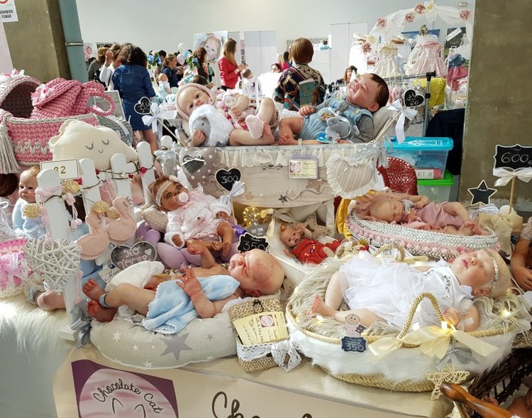 Выставка кукол реборн в Валенсии. Expo Doll Show Valencia 2019