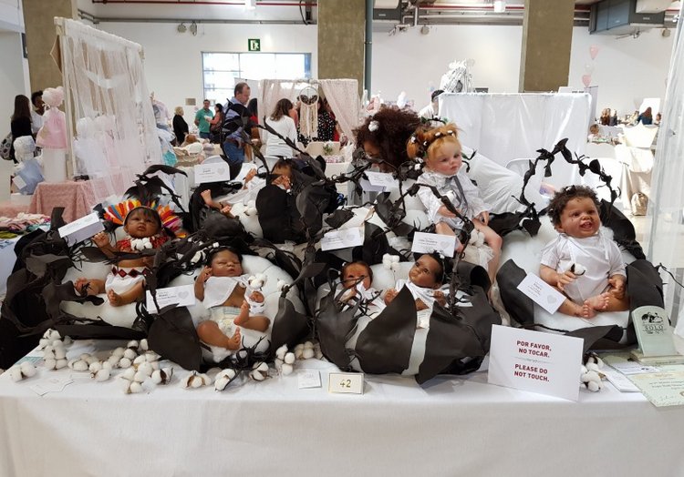 Выставка кукол реборн в Валенсии. Expo Doll Show Valencia 2019