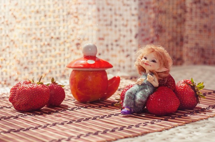 Мышь и почти натюрморт | Бэйбики Мышь и почти натюрморт — Куклы Fairyland (ФэйриЛэнд): BJD (БЖД) (фото 5)