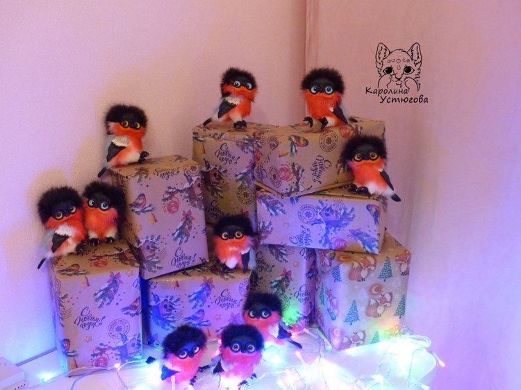 Снегири и новогоднее настроение