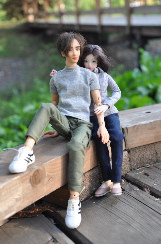 Шарнирные куклы в костюмчиках от SisterFox