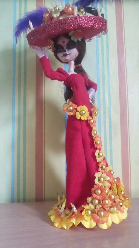 Мой первый ООАК по мотивам мультика " Книга жизни" (фото 4)