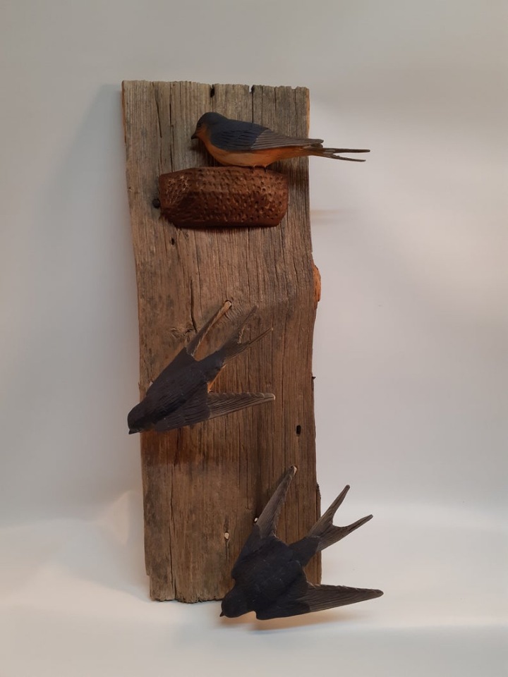 WayneInksterCarvings - Авторские деревянные резные скульптуры птиц