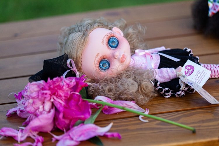 В гостях у STEPHA dolls! Biggers, Миниамигес, Вестида де Азул