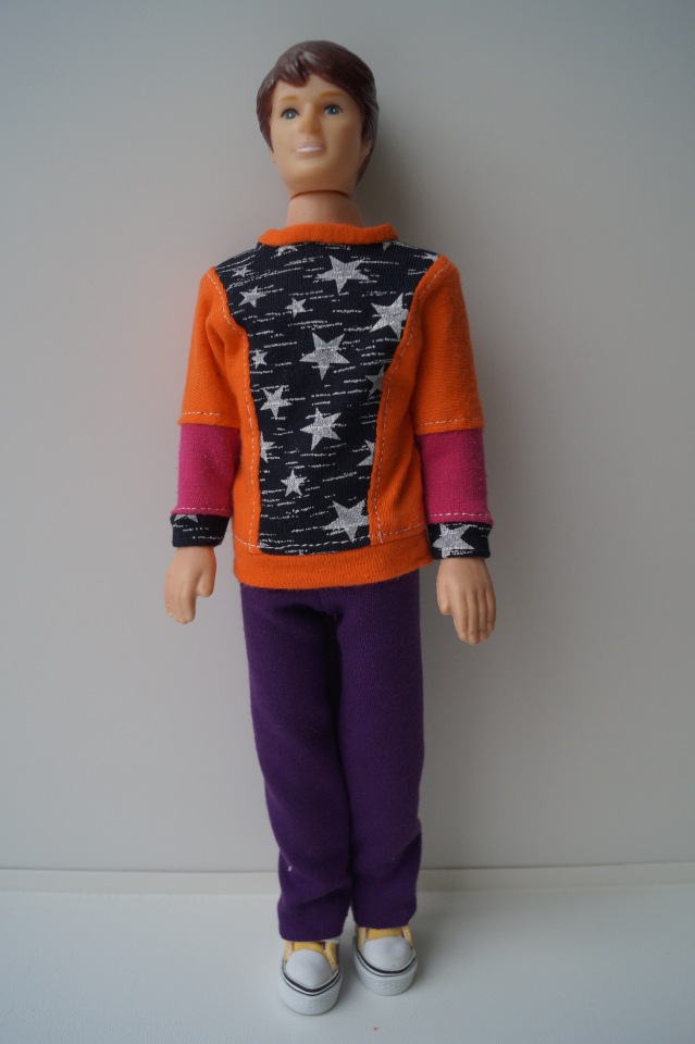 Спортивная кофта Эрика, мужа Санди. Выкройка (фото 3)