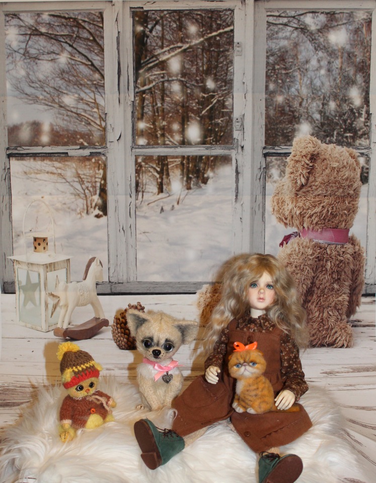 В Рождественский сочельник. Розочка в ожидании Рождества (фото 10)