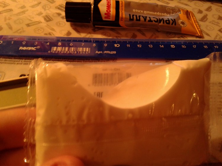 Слепила из того, что было. Кукольная еда из самозастывайки. Бенто (фото 9)