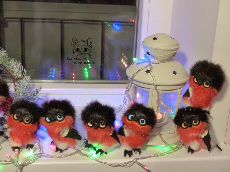 Снегири и новогоднее настроение