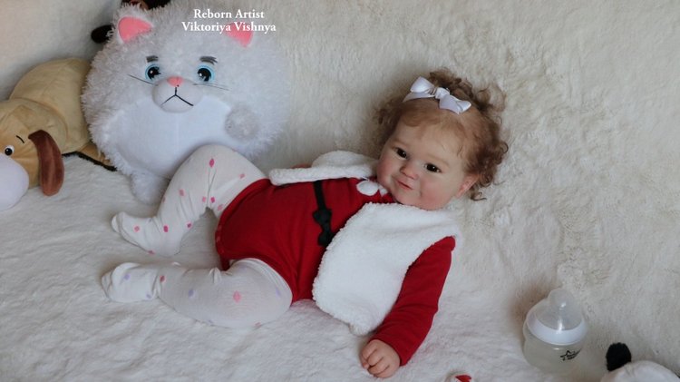 Моя Мэдди... Куколка реборн Виктории Вишни