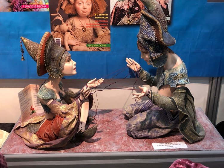 "Искусство куклы" 2019 - приглашаю прогуляться по выставке... ч.6 - завершающая