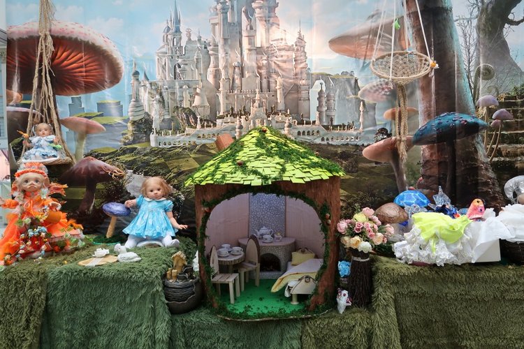 Выставка в Гостином дворе декабрь 2019. Искусство куклы X