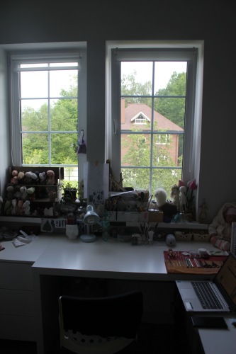 Моя мастерская — Хранение кукол и материалов: организация рабочего места (фото 3)