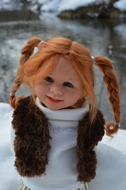 Зима не спешит уходить... Вихтели Rosemarie Anna Muller