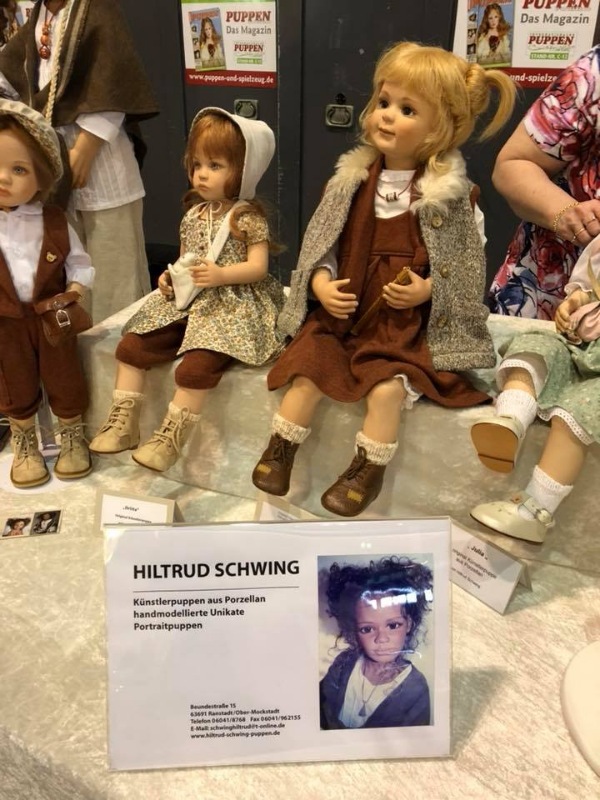 Выставка кукол и мишек в Мюнстере, Германия 28.04.2018-29.04.2018 год часть вторая