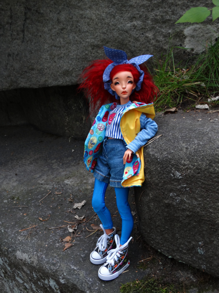 Каменный остров. Поездка с БЖД куколкой от Лиликэт