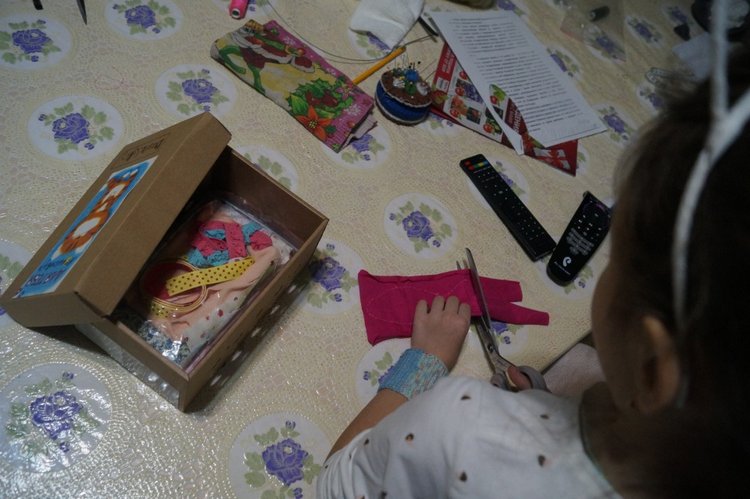 Как Агаша Басика сшила — Кот Басик