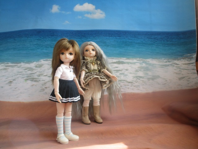 Две малышки из Китая — Разные шарнирные куклы (не БЖД): редкие