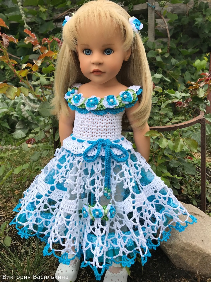 Наряд для кукол Gotz, Готц №26 Жизель Steiff, 2003 г (фото 6)