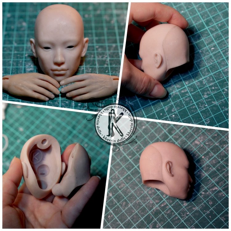 Авторская шарнирная кукла «Рейн», 47 см (фото 6)