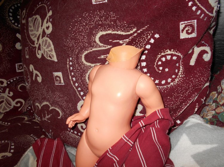 Агния, ангелочек — Ремонт и реставрация кукол: тело (фото 2)