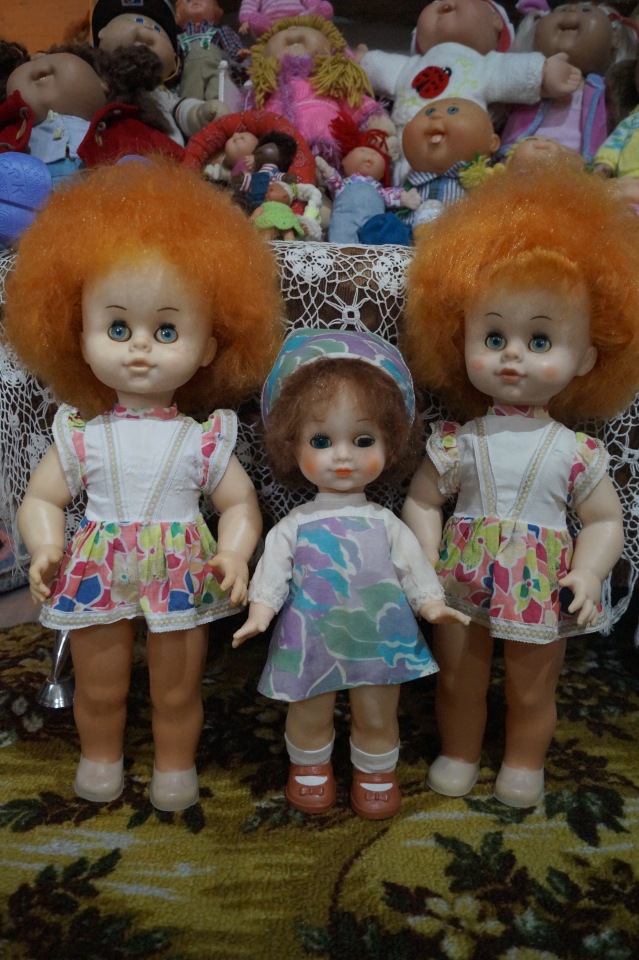 Вторая июльская выписка. Лечение глазок: отсутствие радужки, косоглазие. На лечении была ГДРочка. Голова+тело= красивая