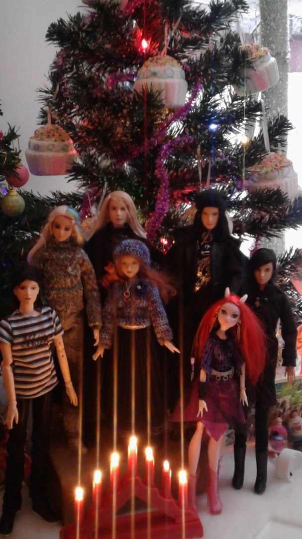 Куклы, елки, праздник — Гибриды шарнирных кукол (не БЖД): подбор тела