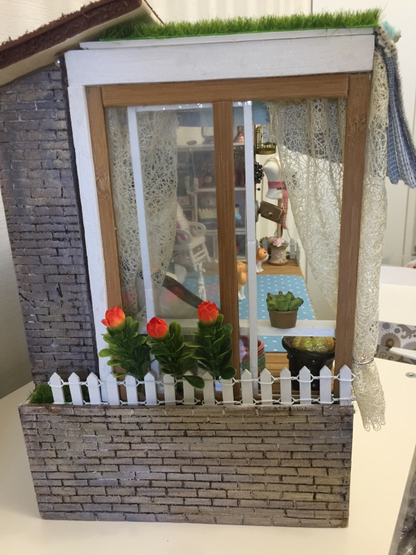 Дом швеи-вязальщицы — Румбоксы и кукольные интерьеры: фото