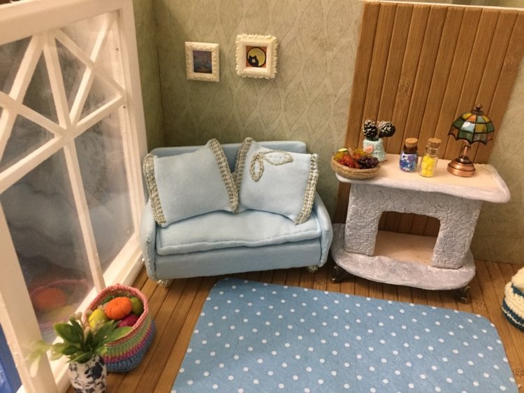 Дом швеи-вязальщицы — Румбоксы и кукольные интерьеры: фото (фото 3)