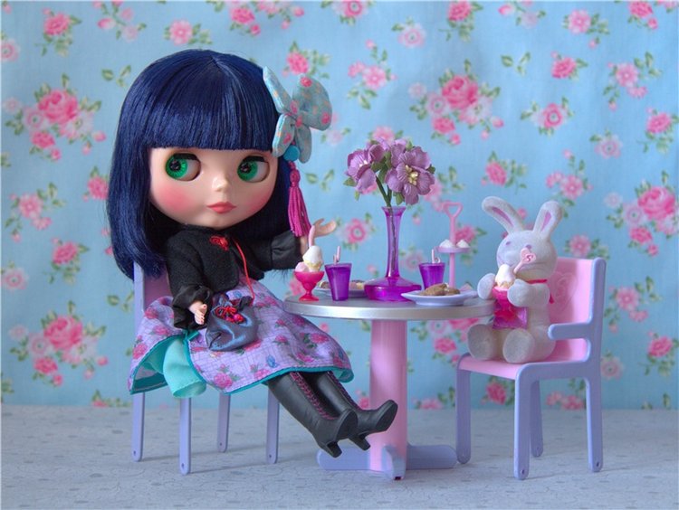 Милая Пион, Neo Blythe Pretty Peony, PrPe
