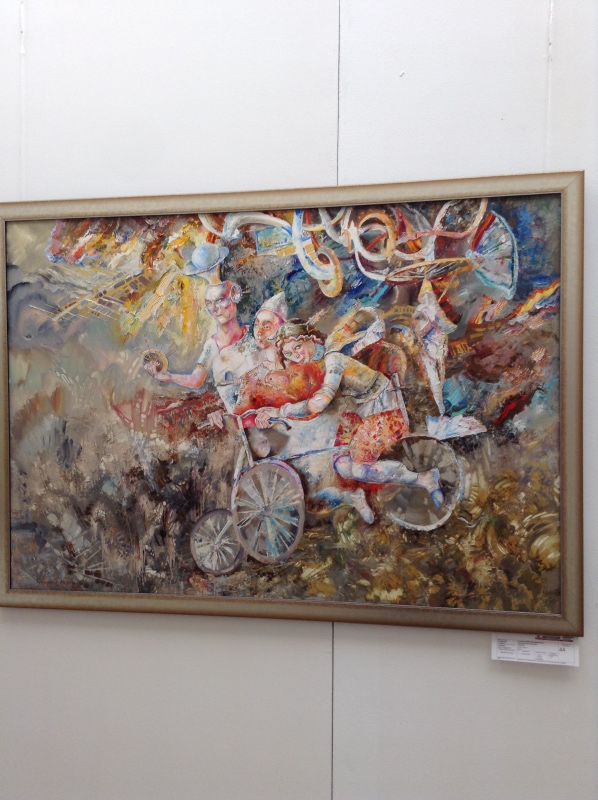 "Ах, вернисаж, ах, вернисаж...!". "Фестиваль абстракции" на Кузнецком мосту