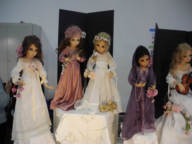 Выставка кукол и мишек в Мюнстере, Германия 28.04.2018-29.04.2018 год Часть первая