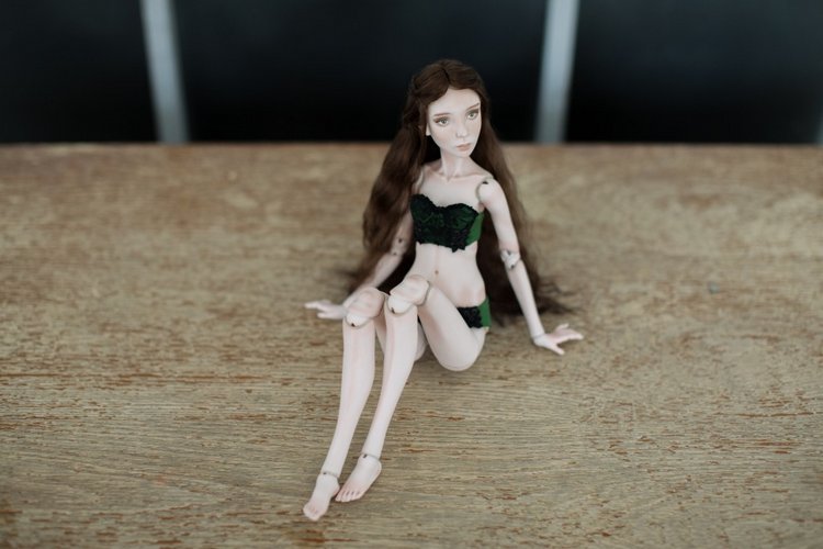 Мои фарфоровые девушки для Салона Кукол (фото 8)