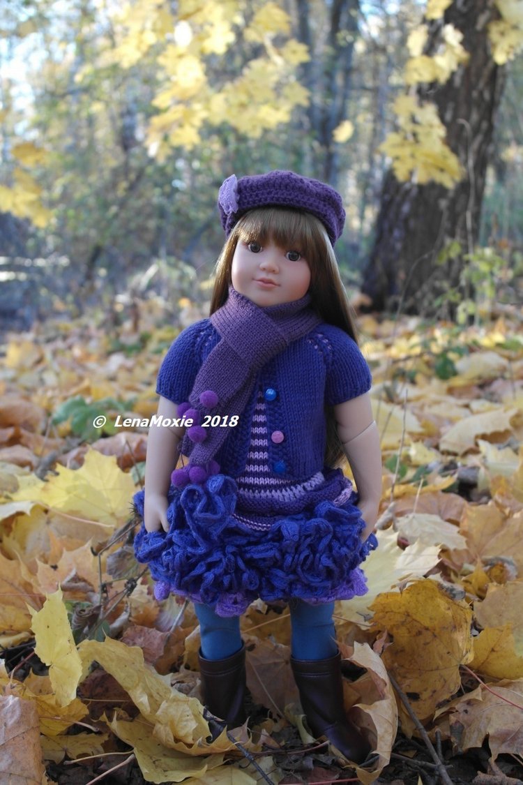 Прощание с теплой Осенью — Куклы Kidz'n'Cats (Соня Хартман): шарнирные 46 см (фото 6)