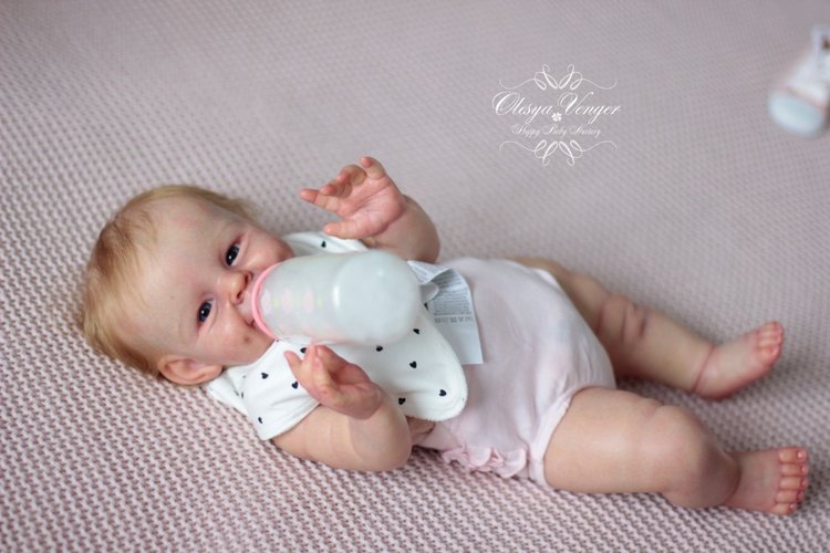 Прототип Shaya от скульптора Bonnie Sieben. Кукла реборн Олеси Венгер