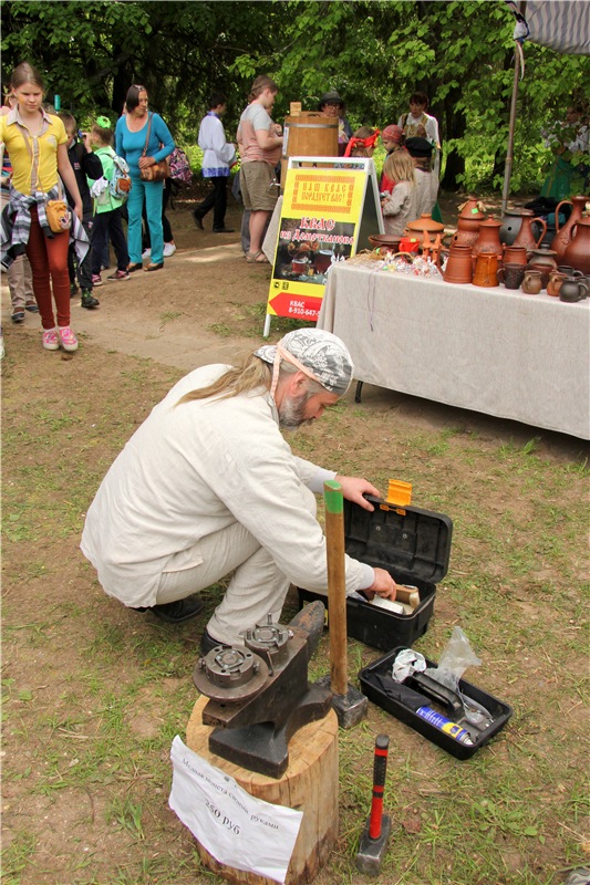 "Троицкие гуляния" в Василёво, 2017 год, продолжение. Архитектурно-этнографический музей под открытым небом "Василёво"