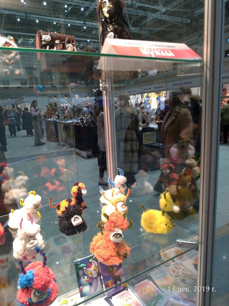 X Международная выставка "Искусство куклы" в Гостином дворе. Часть 1