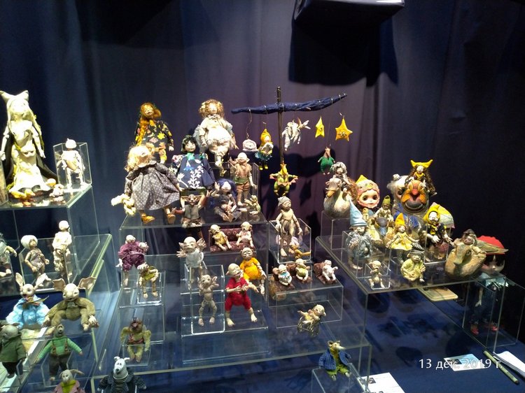 X Международная выставка "Искусство куклы" в Гостином дворе. Часть 2