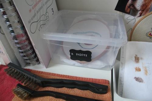 Моя мастерская — Хранение кукол и материалов: организация рабочего места