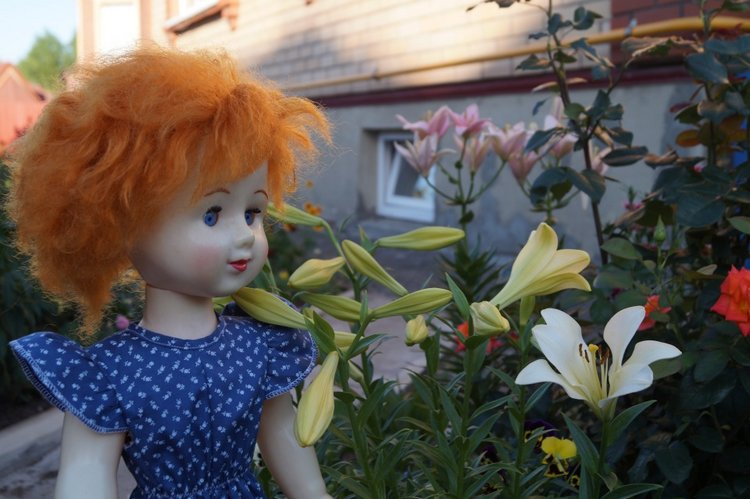35 лет назад я получила в подарок куклу (фото 7)