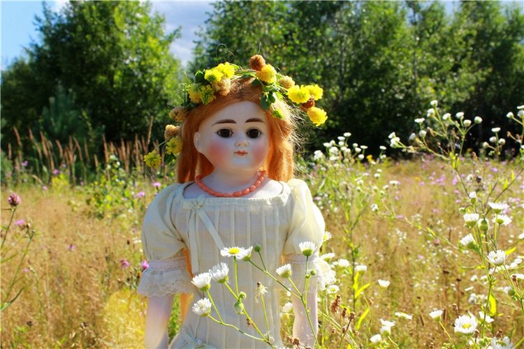 Эдельвейс на пленэре — Антикварные куклы ABG (Alt (фото 8)