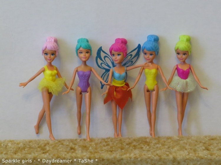 Сверкающее очарование маленьких фей