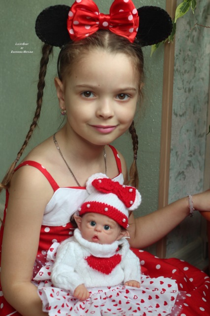 Мини Офелия. Кукла реборн из молда Mini Ofelia by Olga Auer (фото 7)