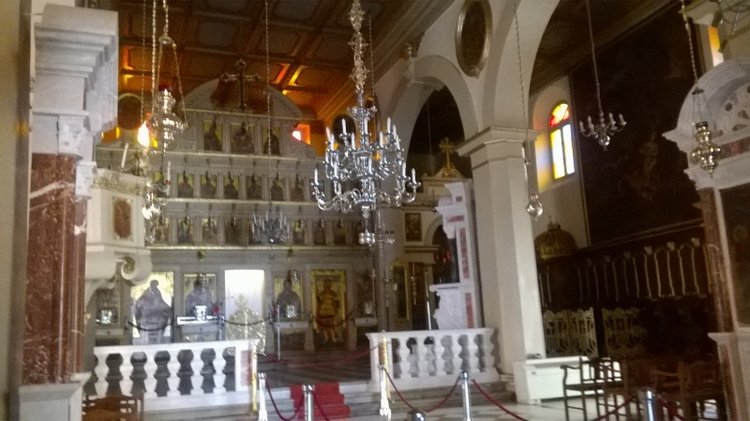 Посещение храма Панайя Спилиотисса («Богородицы в пещерах»), Святой Феодоры (фото 8)