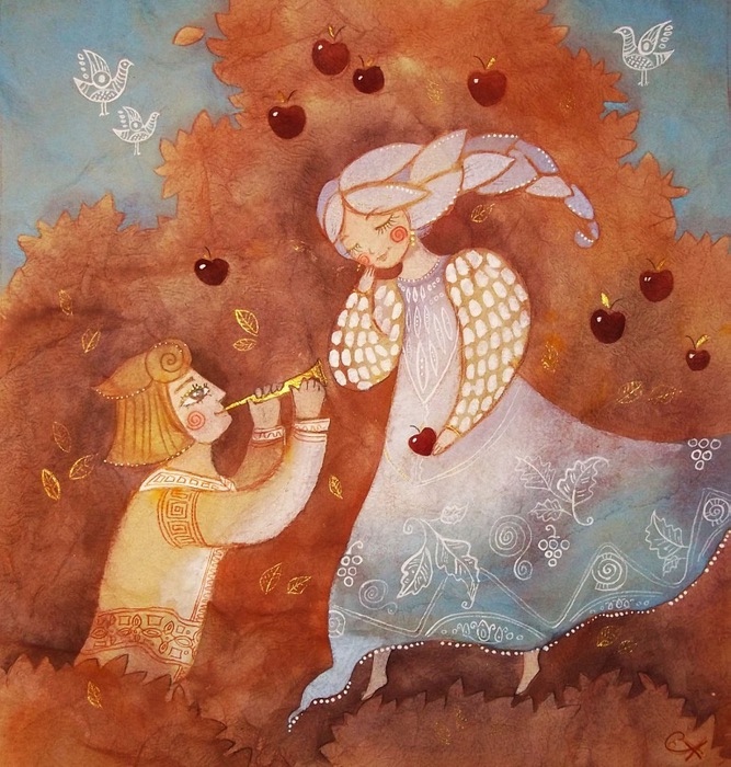 Волшебные иллюстрации — Интересное обо всем: поздравления