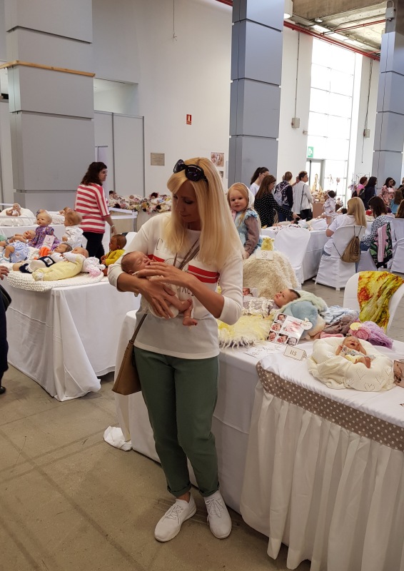 Выставка кукол реборн в Валенсии. Expo Doll Show Valencia 2019