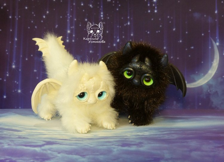 Драконы Дневная и Ночная Фурии (фото 2)