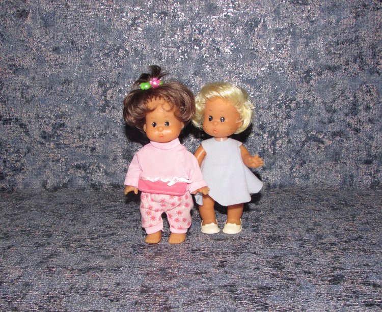 Моя новая девочка Ева и её друзья (куколки ГДР Werk Schalkau-косолапки) (фото 5)