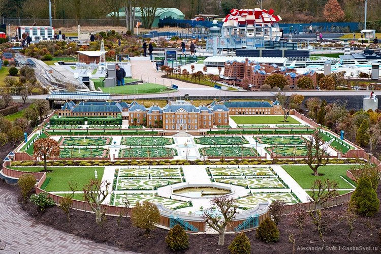 Парк миниатюр Madurodam Голландия