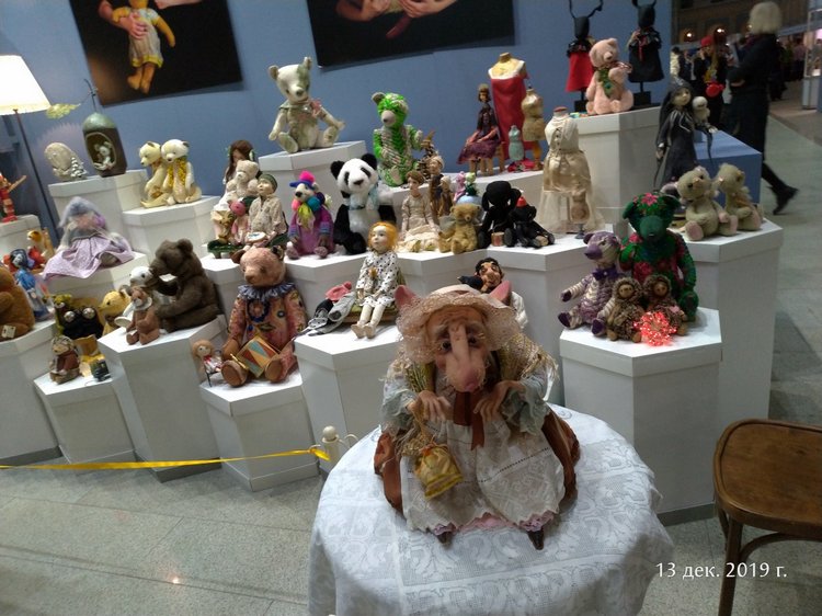 X Международная выставка "Искусство куклы" в Гостином дворе. Часть 3, заключительная (фото 7)